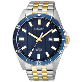 Mens Citizen&#40;R&#41; Quartz Two-Tone Watch - BI5054-53L