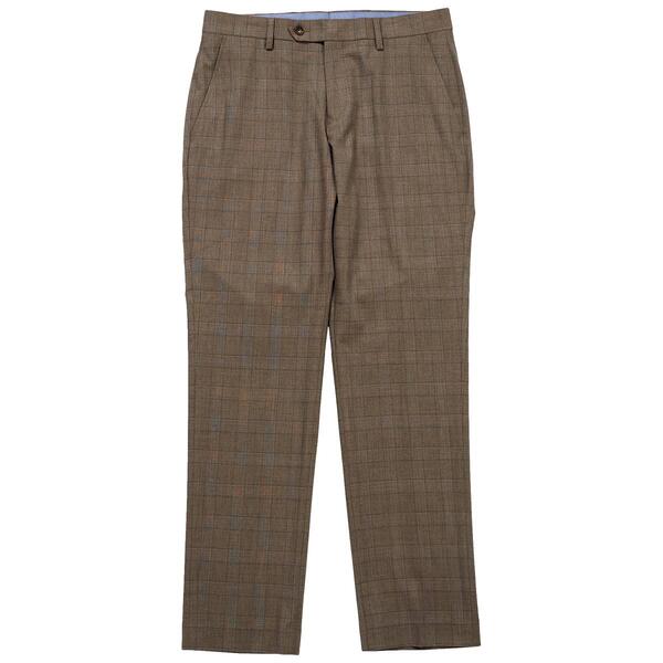 Mens Tommy Hilfiger Suit Separate Glenn Plaid Pants - Brown - image 