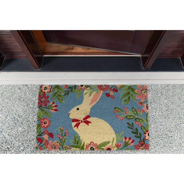 Design Imports Easter Bunny Doormat