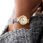 Womens GUESS Gold-Tone Crystal Watch - GW0614L5 - image 4