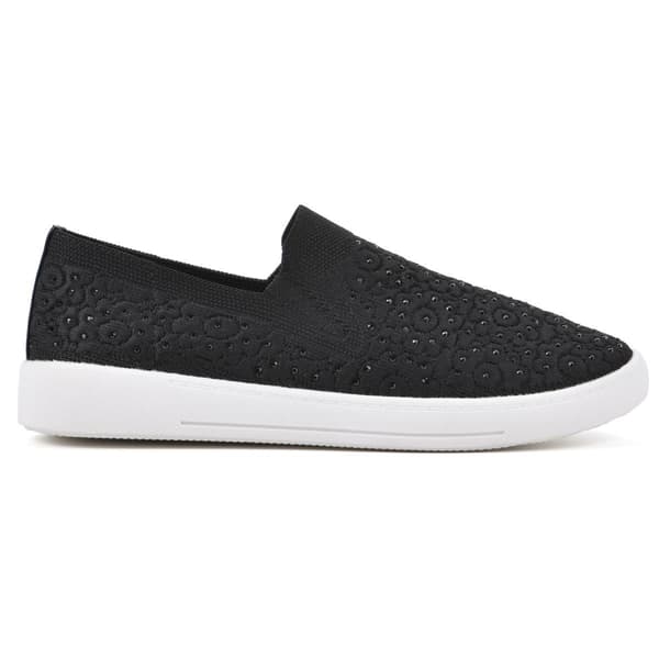 Womens White Mountain Unit Slip-On Fashion Sneakers