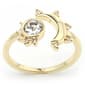 Ashley Cooper(tm) Gold Open Crescent Moon Ring - image 1