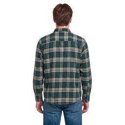 Young Mens Architect® Jean Co. Flannel Shirt - Hunter/Sand