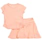Girls (7-12) New Balance Short Sleeve Rib Top w/ Crossover Skort - image 1