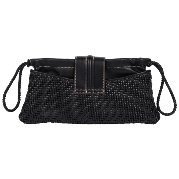 Tommy Bahama Tassel Tab Woven Clutch