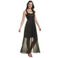 Womens Connected Apparel Glitter Apron Flyaway Dress - image 1