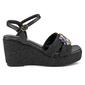 Womens Azura Eloquent Wedge Sandals - image 2