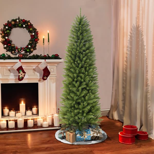 Puleo International 6ft. Pencil Fraser Fir Christmas Tree