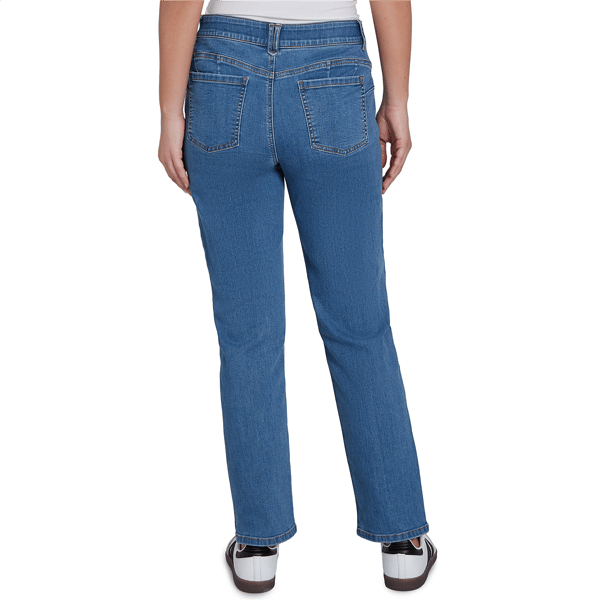 Womens Ruby Rd. Key Items Premium Stretch Straight Leg Jeans