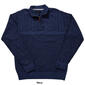 Mens Tricot St. Raphael 1/4 Zip Textured Sweater - image 2