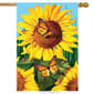 Briarwood Lane Sunflower Field House Flag - image 1
