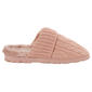 Womens Jessica Simpson Solid Cable Knit Scuff Slip On Slippers - image 2