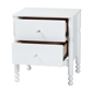 Baxton Studio Hoffman 2-Drawer Nightstand - image 2