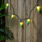 Northlight Shotgun Shells Green Patio Light Set, 10ct - image 1