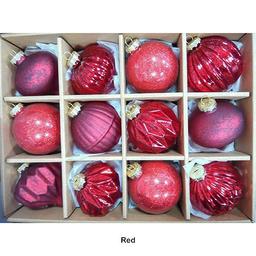 Northlight Seasonal 12pc. Distressed Glass Ornament Set