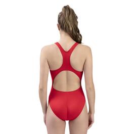 Womens Dolfin&#174; Basic Solid Performance One Piece Swimsuit