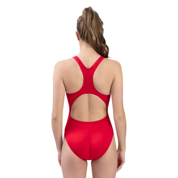 Womens Dolfin&#174; Basic Solid Performance One Piece Swimsuit