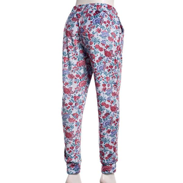 Womens Jessica Simpson Paisley Velour Pajama Bottoms