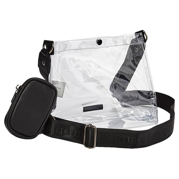 Madden Girl Clear Vinyl Tote