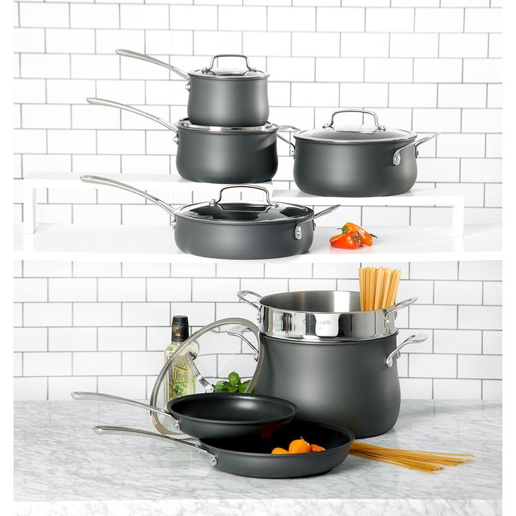 Cuisinart(R) 13pc. Contour Hard Anodized Cookware Set