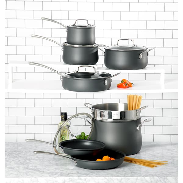 Cuisinart(R) 13pc. Contour Hard Anodized Cookware Set