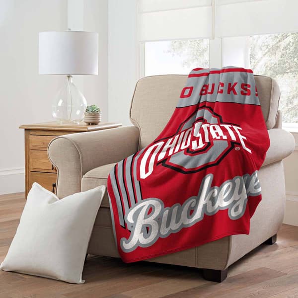 Sweet Home Collection NCAA Ohio State Buckeyes Throw