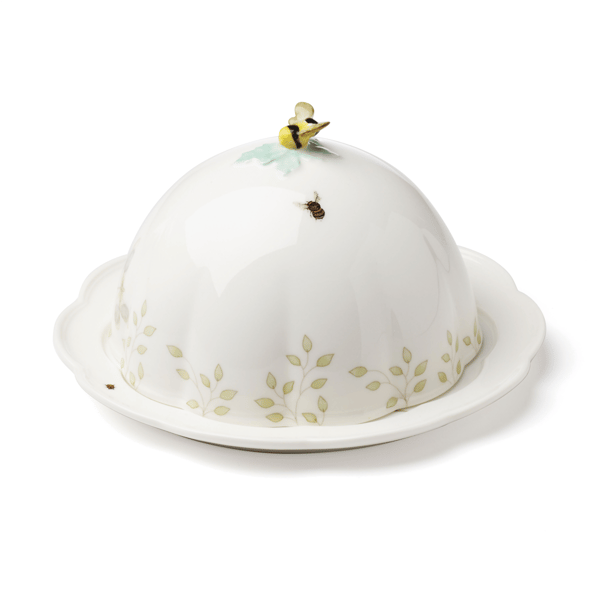 Lenox® Butterfly Meadow® Covered Butter Dish