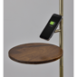 Adesso Joel Wireless Charging Floor Lamp with Metal Shade - image 10