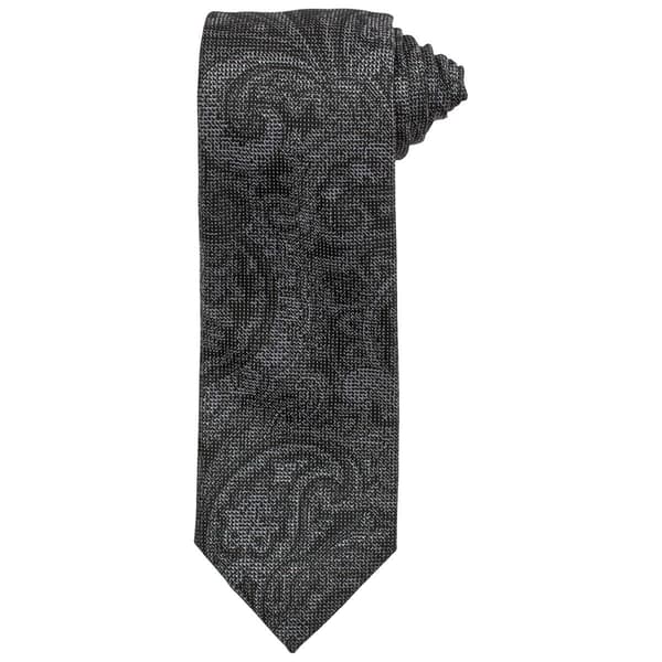 Mens Perry Ellis Randel Paisley Tie - image 