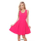 Womens White Mark Crystal Fit & Flare Dress - image 4