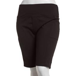 Plus Size Starting Point(R) Performance Bike Shorts - Black