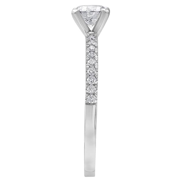 Diamond Classics™ 14kt White Gold Lab Grown Diamond Ring