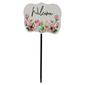 Northlight Seasonal Floral Welcome Outdoor Metal Garden Stake - image 4