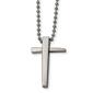 Mens Gentlemen's Classics&#40;tm&#41; Unique Stainless Steel Cross Necklace - image 1