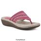 Womens Cliffs by White Mountain Comate Wedge Sandals - image 11