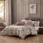 Bebejan&#40;R&#41; Purple Lilies Cotton 5pc. Reversible Comforter Set - image 1