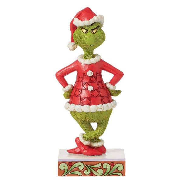 Grinch by Jim Shore Grinch with Hands on His Hips Figurine