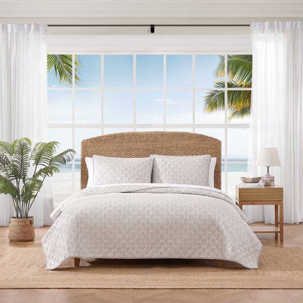 Tommy Bahama Bahama Fronds Reversible Quilt Set
