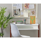 Simplee Adesso Wood Framed Neon Palm Tree Table/Wall Lamp - image 2