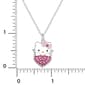 Brass Hello Kitty® Crystal Pendant Necklace - image 2