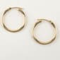 Candela 14kt. Yellow Gold 25mm Hoop Earrings - image 1