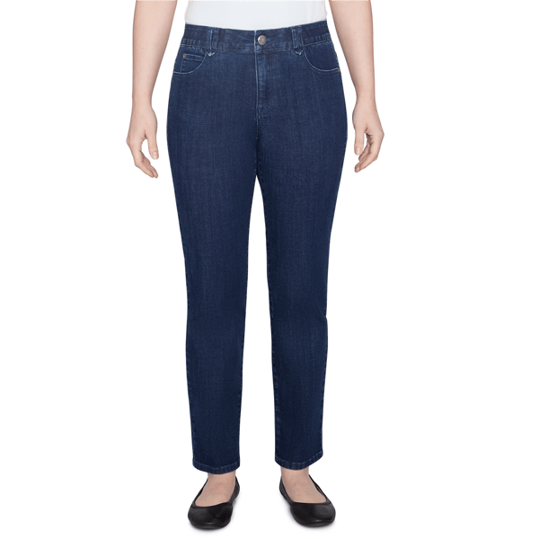 Plus Size Ruby Rd. Key Items Comfort Stretch Slim Fit Jeans - image 