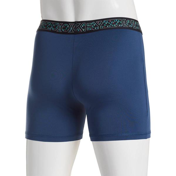 Mens Jockey Christmas Lights Waist Boxer Briefs - Blue