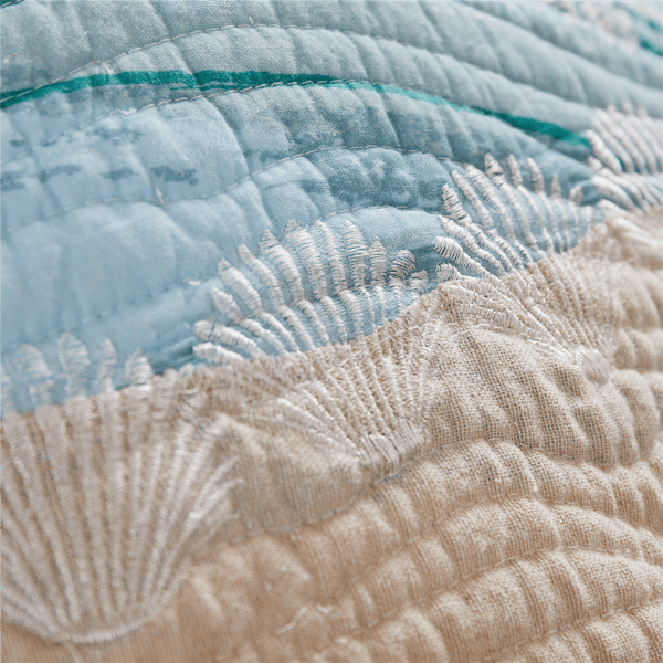 Greenland Home Fashions&#8482; Maui Reversible Quilted Throw Blanket