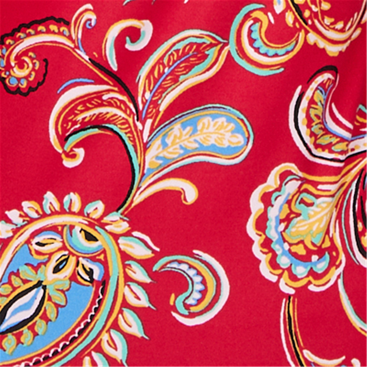 Womens Ruby Rd. Mysterious Romance Whimsical Paisley Tee