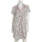 Womens Peanuts Short Sleeve Snoopy Laughing Nightshirt - image 2
