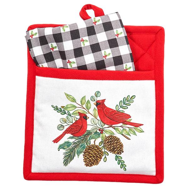 Kay Dee Cardinal 2 Pc Pocket Mitt Set - image 