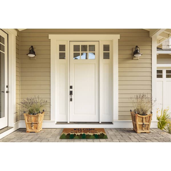 Design Imports Welcome Woods Doormat