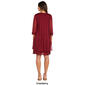 Womens R&M Richards Flyaway Solid Jacket Dress - image 2