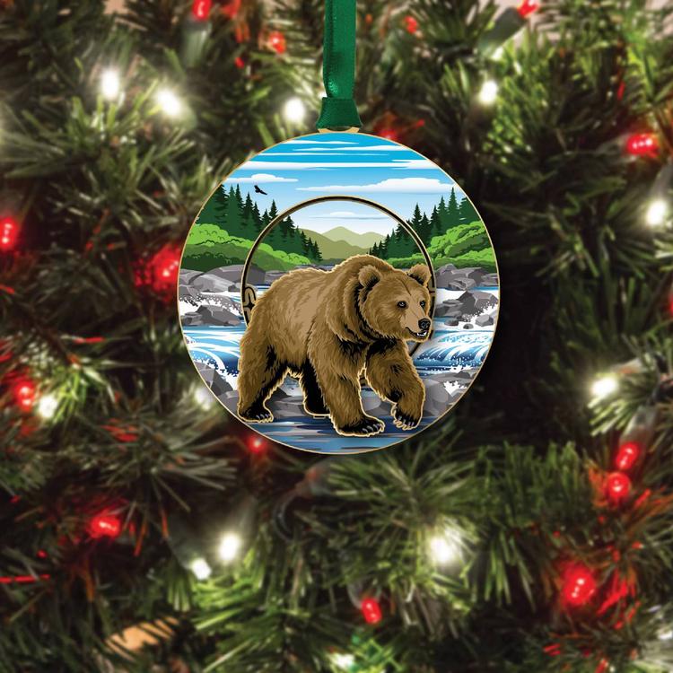 Beacon Design''s Grizzly Bear Ornament